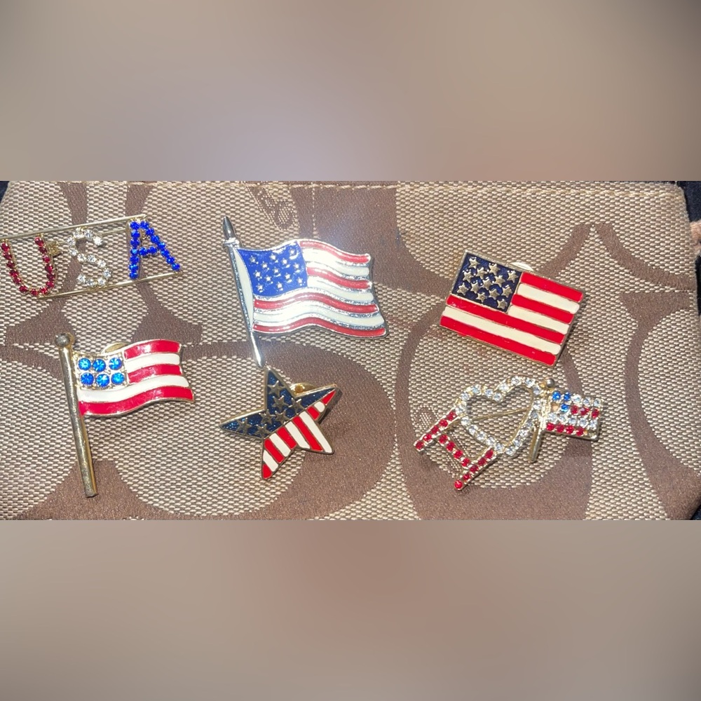 USA pendants flag  American flag